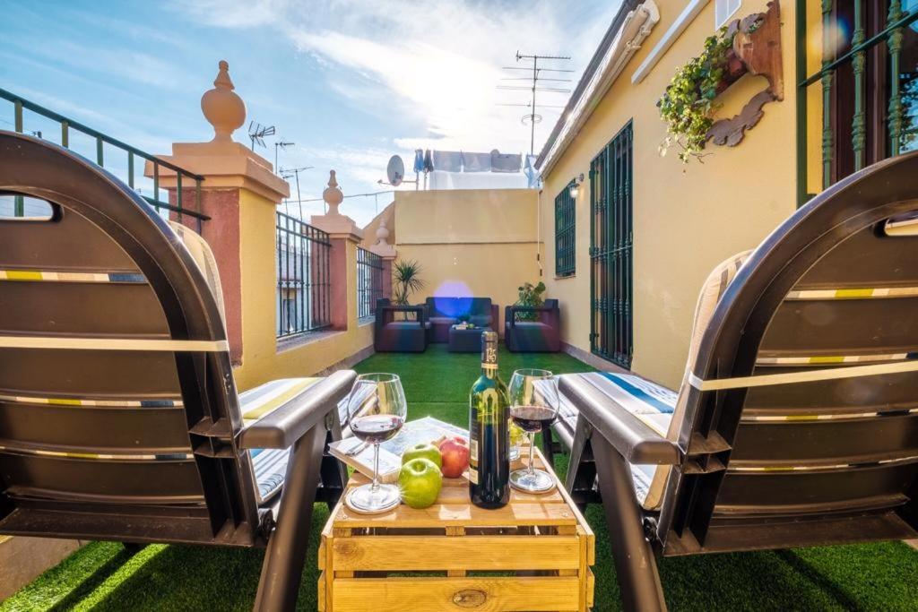 Triana Penthouse Lägenhet Sevilla Exteriör bild